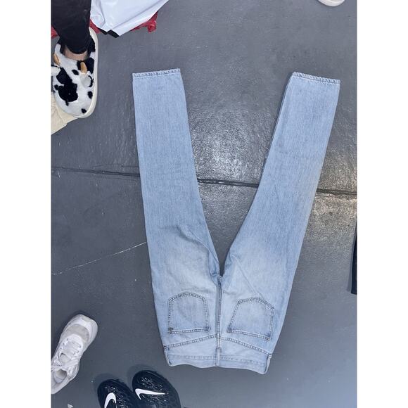 Madewell Women's Perfect Summer Jeans Light Wash Blue High Waisted Denim Size 25 - Picture 11 of 12